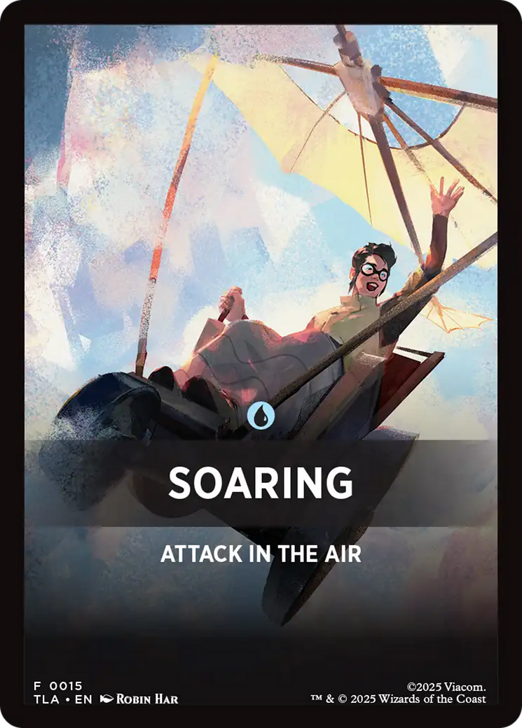 Soaring Theme Card [Avatar: The Last Airbender Tokens] | Red Claw Gaming