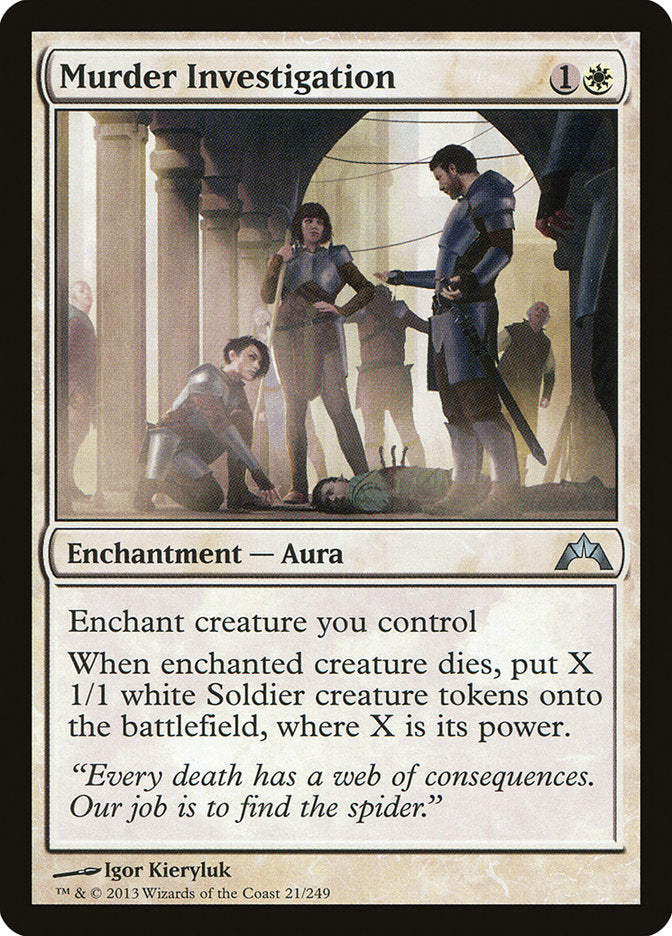 Murder Investigation [Gatecrash] MTG Single Magic: The Gathering | Red Claw Gaming