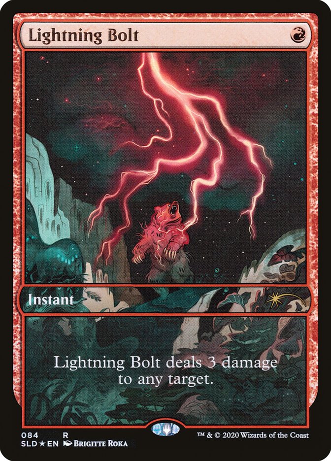 Lightning Bolt (084) [Secret Lair Drop Series] MTG Single Magic: The Gathering | Red Claw Gaming