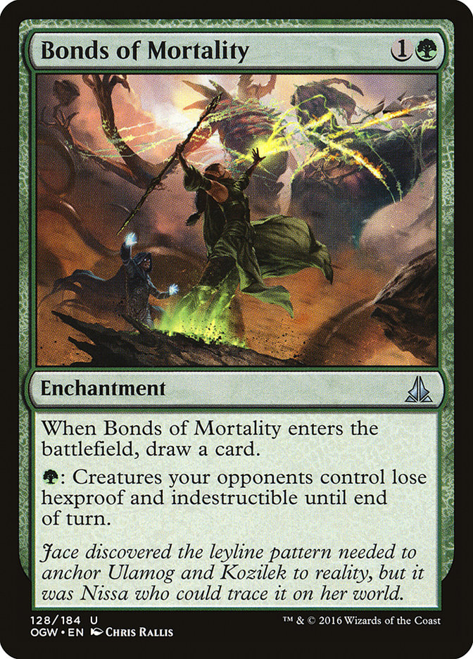 Bonds of Mortality [Oath of the Gatewatch] MTG Single Magic: The Gathering | Red Claw Gaming