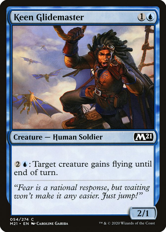 Keen Glidemaster [Core Set 2021] MTG Single Magic: The Gathering | Red Claw Gaming