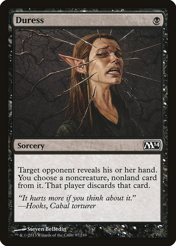 Duress [Magic 2014] MTG Single Magic: The Gathering | Red Claw Gaming