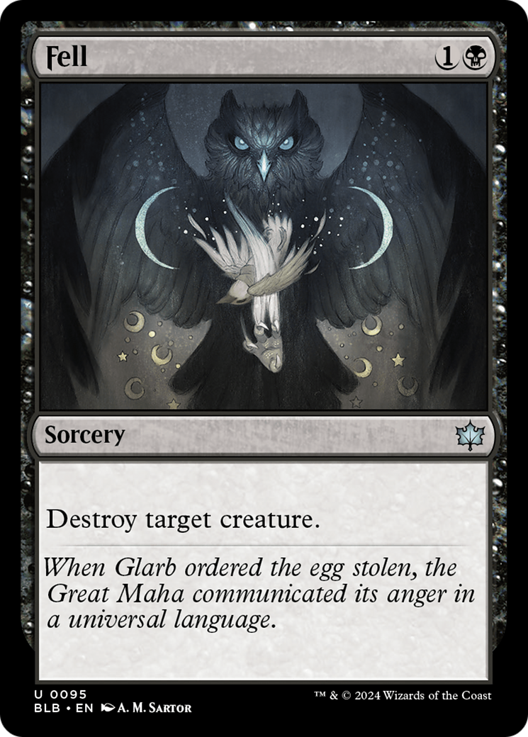 Fell [Bloomburrow] MTG Single Magic: The Gathering | Red Claw Gaming