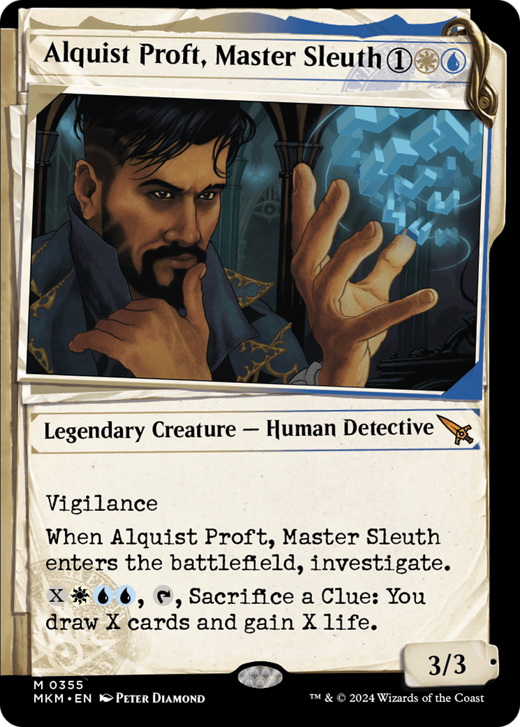 Alquist Proft, Master Sleuth (Showcase) [Murders at Karlov Manor] MTG Single Magic: The Gathering    | Red Claw Gaming