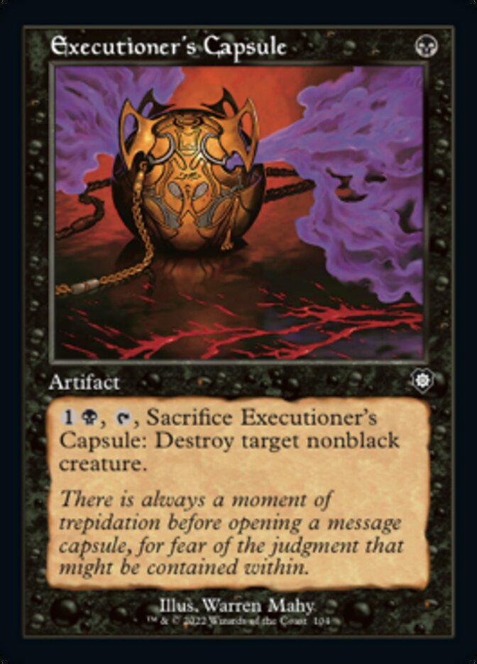 Executioner's Capsule (Retro) [The Brothers' War Commander] MTG Single Magic: The Gathering | Red Claw Gaming