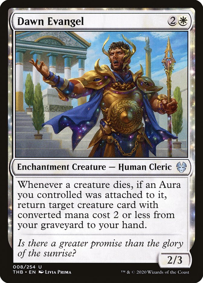 Dawn Evangel [Theros Beyond Death] MTG Single Magic: The Gathering | Red Claw Gaming