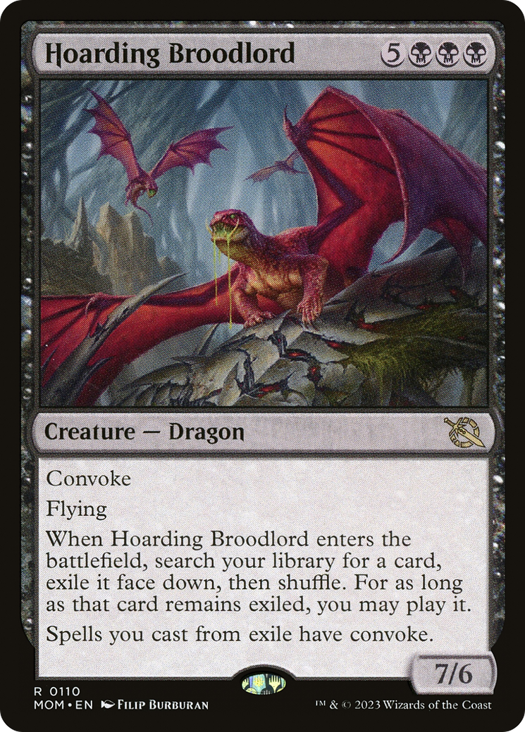 Hoarding Broodlord [March of the Machine] MTG Single Magic: The Gathering    | Red Claw Gaming