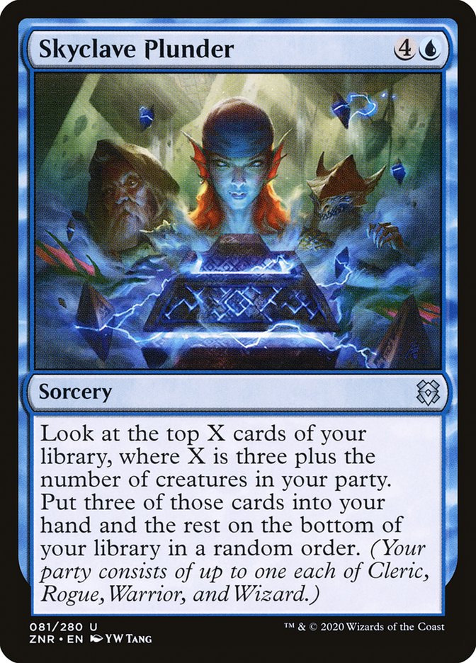 Skyclave Plunder [Zendikar Rising] MTG Single Magic: The Gathering | Red Claw Gaming