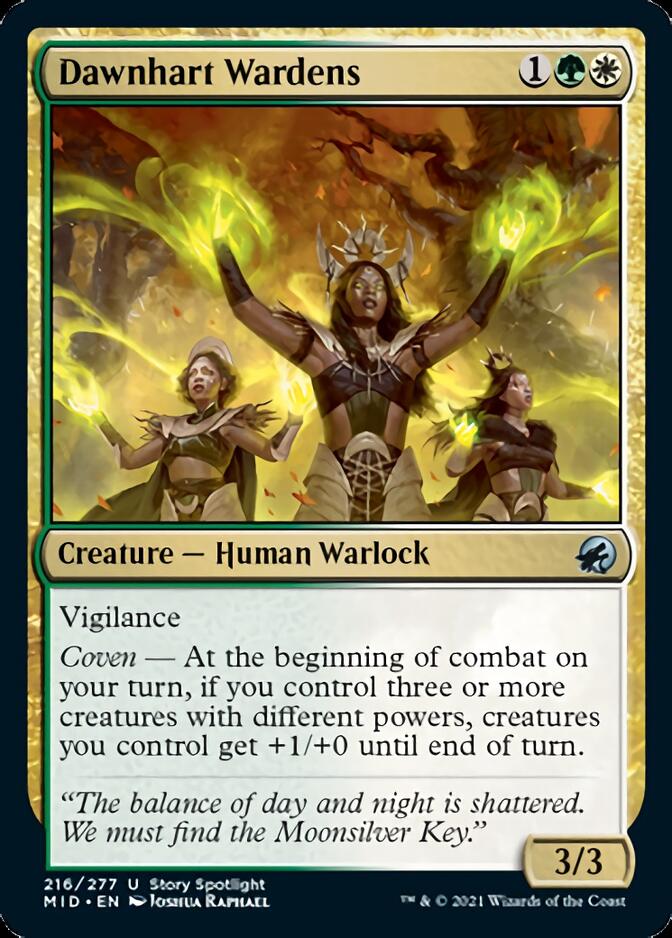 Dawnhart Wardens [Innistrad: Midnight Hunt] MTG Single Magic: The Gathering | Red Claw Gaming