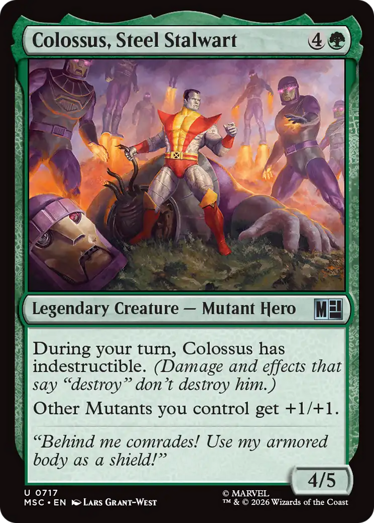 Colossus, Steel Stalwart [Marvel Super Heroes Commander] | Red Claw Gaming