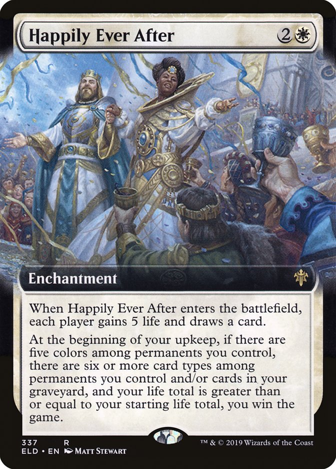 Happily Ever After (Extended Art) [Throne of Eldraine] MTG Single Magic: The Gathering | Red Claw Gaming