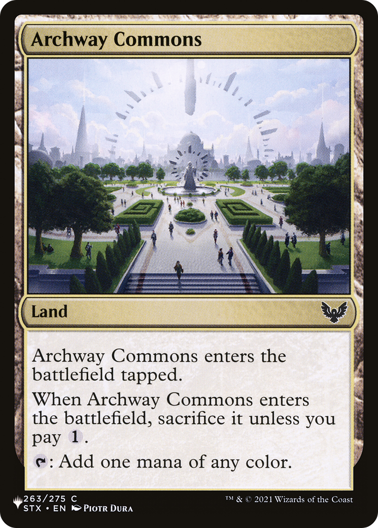 Archway Commons [The List] MTG Single Magic: The Gathering | Red Claw Gaming