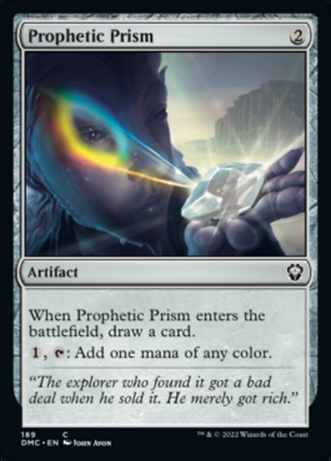 Prophetic Prism [Dominaria United Commander] MTG Single Magic: The Gathering | Red Claw Gaming