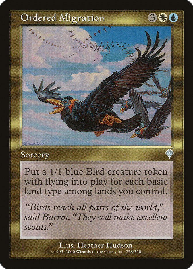 Ordered Migration [Invasion] MTG Single Magic: The Gathering | Red Claw Gaming
