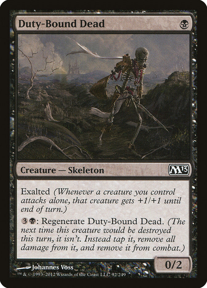 Duty-Bound Dead [Magic 2013] MTG Single Magic: The Gathering | Red Claw Gaming