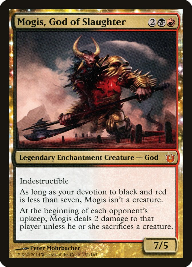 Mogis, God of Slaughter [Born of the Gods] MTG Single Magic: The Gathering | Red Claw Gaming