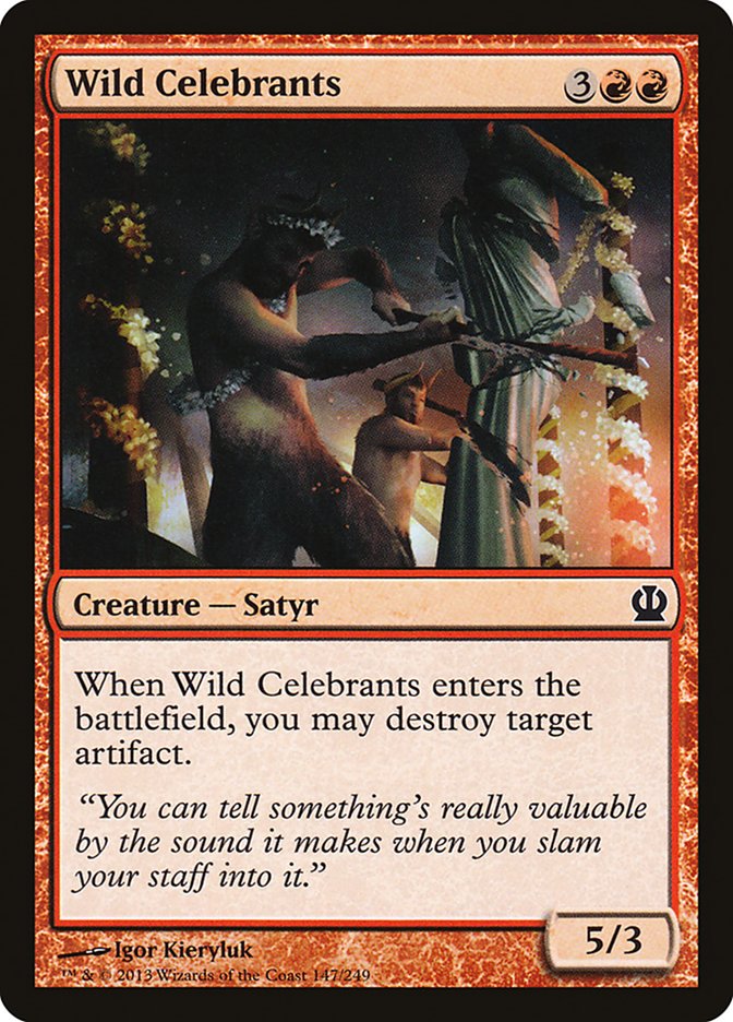 Wild Celebrants [Theros] MTG Single Magic: The Gathering | Red Claw Gaming