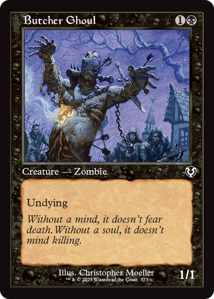 Butcher Ghoul (Retro Frame) [Innistrad Remastered] MTG Single Magic: The Gathering | Red Claw Gaming