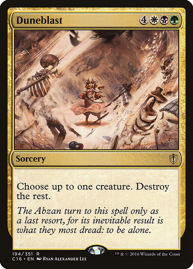 Duneblast [Commander 2016] MTG Single Magic: The Gathering | Red Claw Gaming