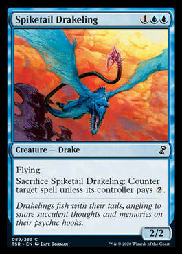 Spiketail Drakeling [Time Spiral Remastered] MTG Single Magic: The Gathering | Red Claw Gaming