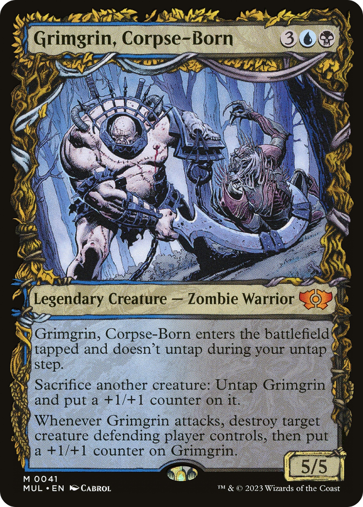 Grimgrin, Corpse-Born [Multiverse Legends] MTG Single Magic: The Gathering | Red Claw Gaming