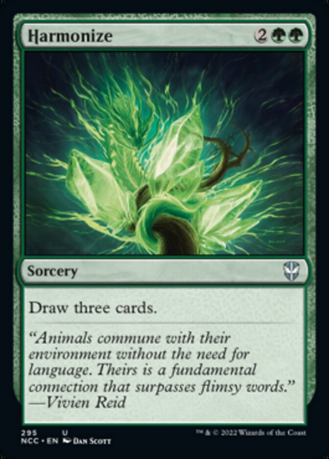 Harmonize [Streets of New Capenna Commander] MTG Single Magic: The Gathering | Red Claw Gaming