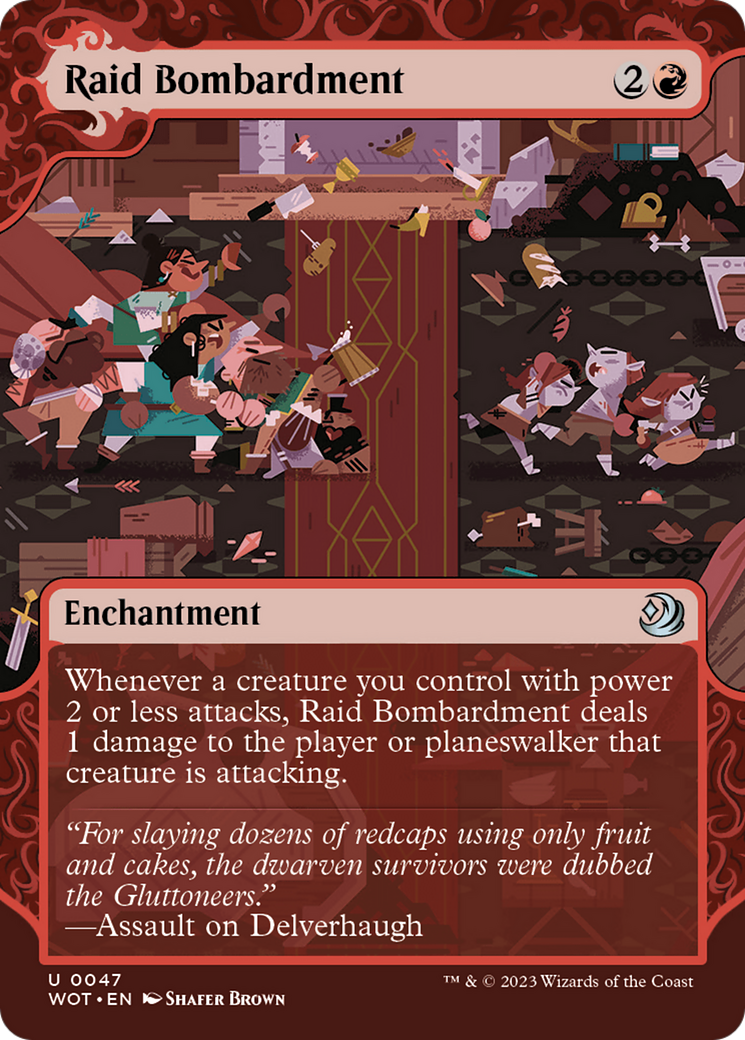 Raid Bombardment [Wilds of Eldraine: Enchanting Tales] MTG Single Magic: The Gathering | Red Claw Gaming