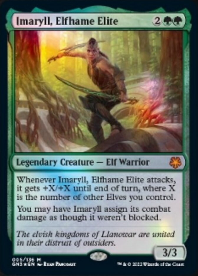 Imaryll, Elfhame Elite [Game Night: Free-for-All] MTG Single Magic: The Gathering | Red Claw Gaming