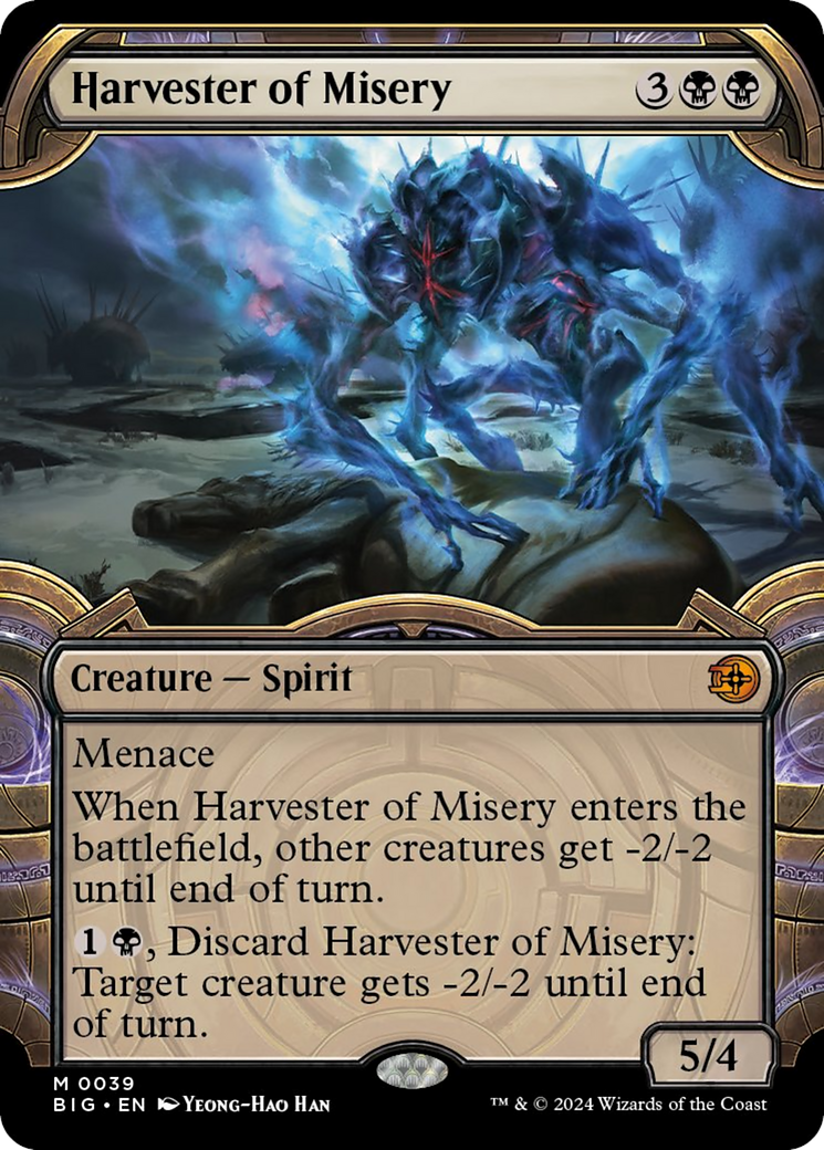 Harvester of Misery (Showcase) [Outlaws of Thunder Junction: The Big Score] MTG Single Magic: The Gathering    | Red Claw Gaming