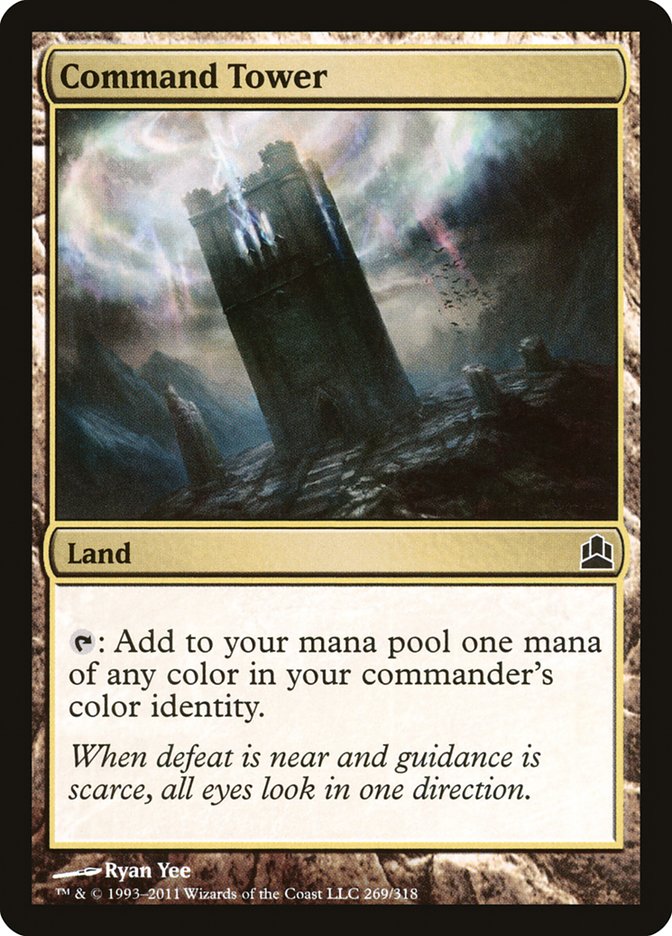 Command Tower [Commander 2011] MTG Single Magic: The Gathering | Red Claw Gaming