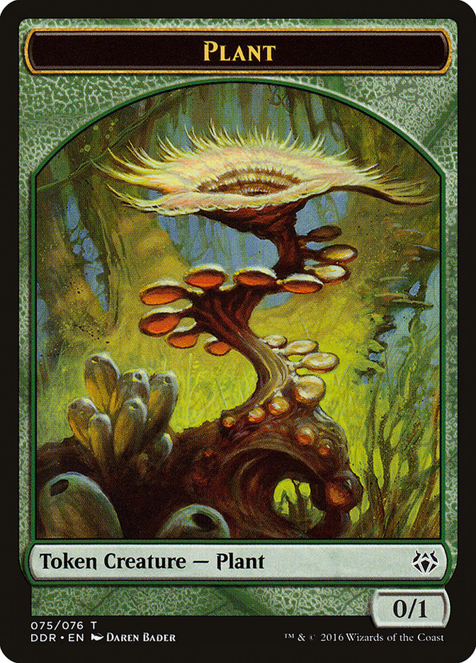 Plant Token [Duel Decks: Nissa vs. Ob Nixilis] MTG Single Magic: The Gathering | Red Claw Gaming