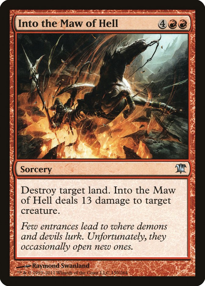 Into the Maw of Hell [Innistrad] MTG Single Magic: The Gathering | Red Claw Gaming