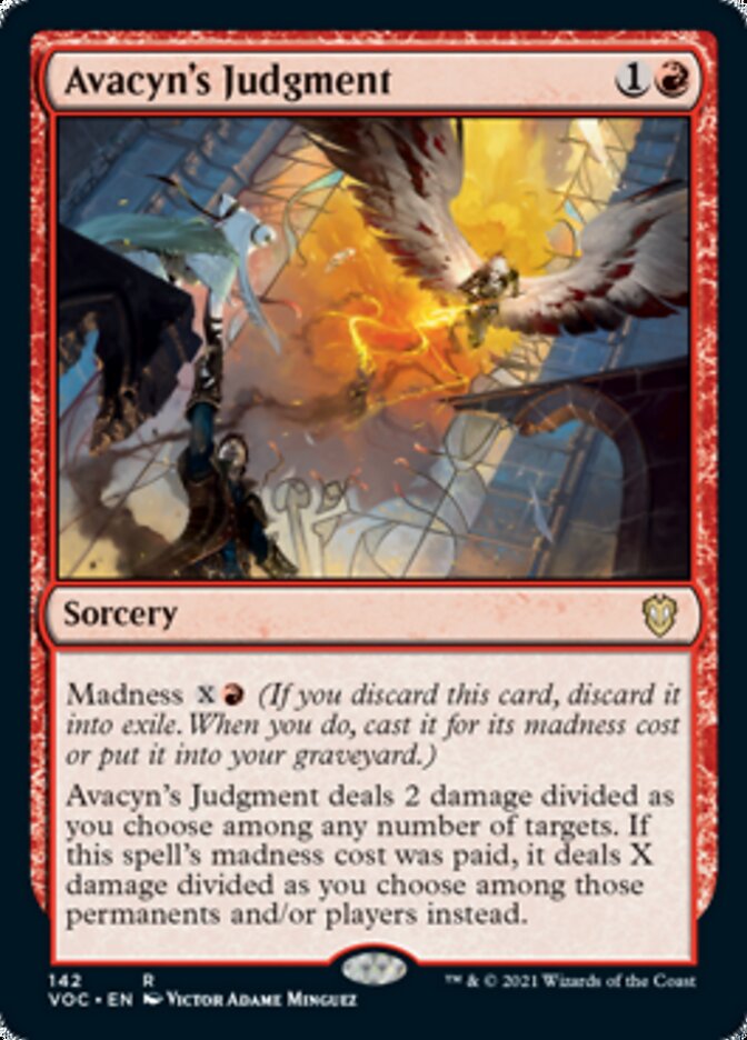 Avacyn's Judgment [Innistrad: Crimson Vow Commander] MTG Single Magic: The Gathering | Red Claw Gaming
