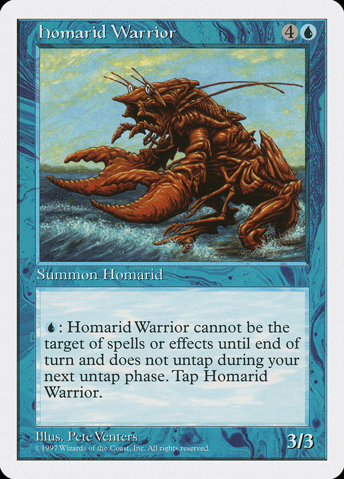 Homarid Warrior [Fifth Edition] MTG Single Magic: The Gathering | Red Claw Gaming
