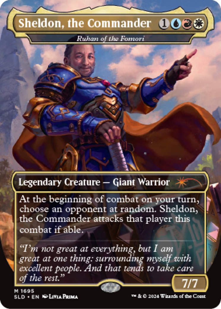 Ruhan of the Fomori - Sheldon, the Commander [Secret Lair: Sheldon's Spellbook] MTG Single Magic: The Gathering | Red Claw Gaming