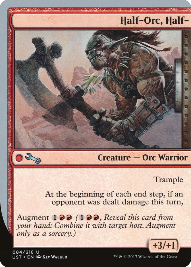 Half-Orc, Half- [Unstable] MTG Single Magic: The Gathering | Red Claw Gaming