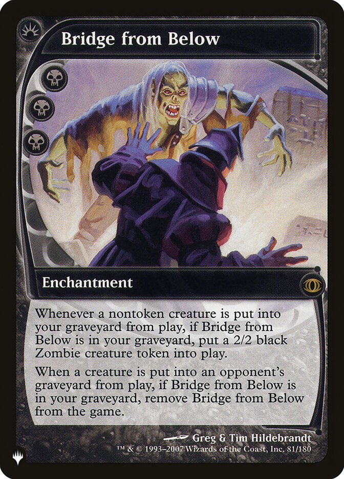 Bridge from Below [The List] MTG Single Magic: The Gathering | Red Claw Gaming