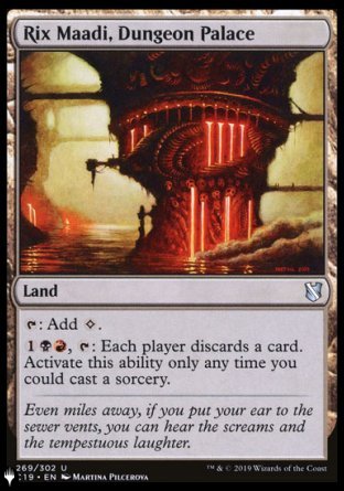 Rix Maadi, Dungeon Palace [The List] MTG Single Magic: The Gathering | Red Claw Gaming