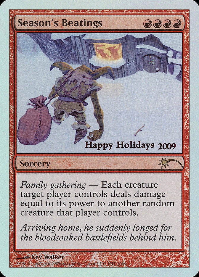 Season's Beatings [Happy Holidays] MTG Single Magic: The Gathering | Red Claw Gaming