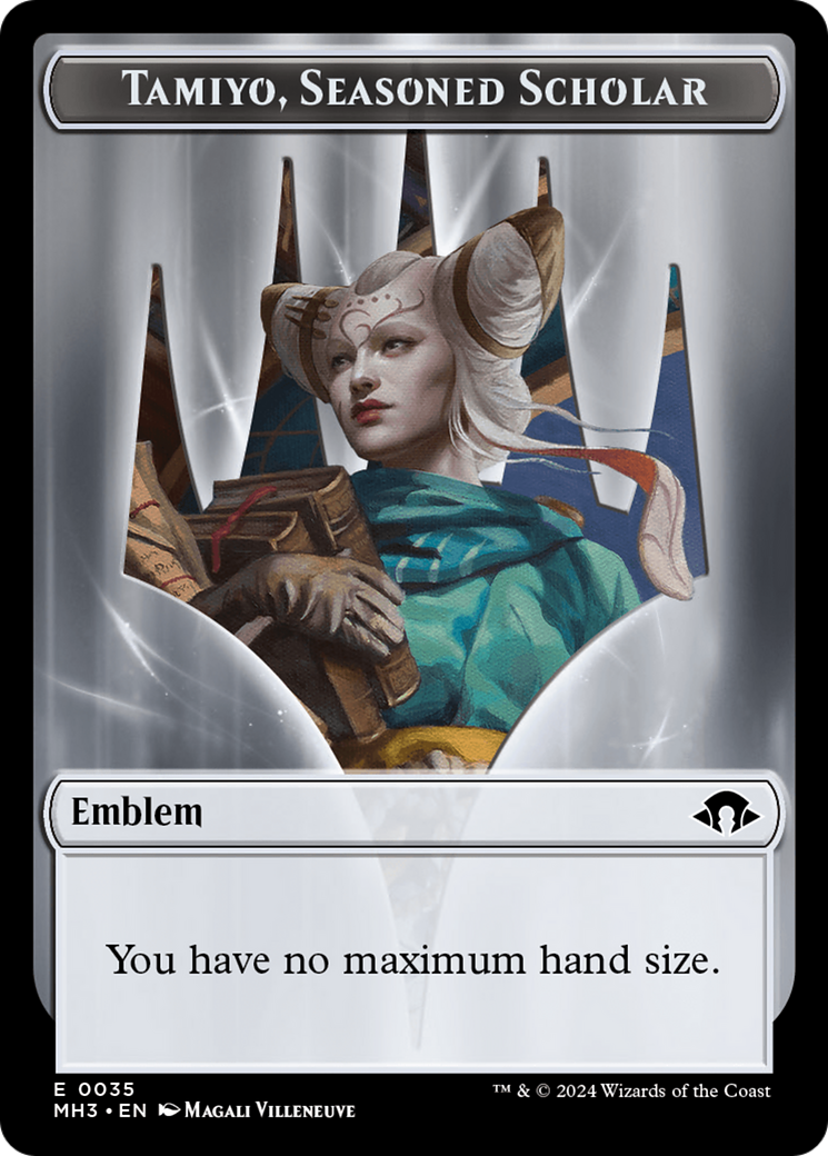 Tamiyo, Seasoned Scholar Token [Modern Horizons 3 Tokens] MTG Single Magic: The Gathering | Red Claw Gaming