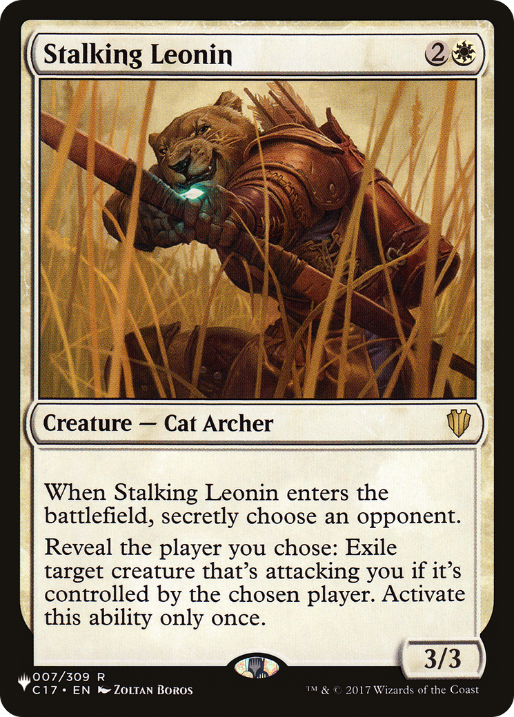 Stalking Leonin [The List] MTG Single Magic: The Gathering | Red Claw Gaming
