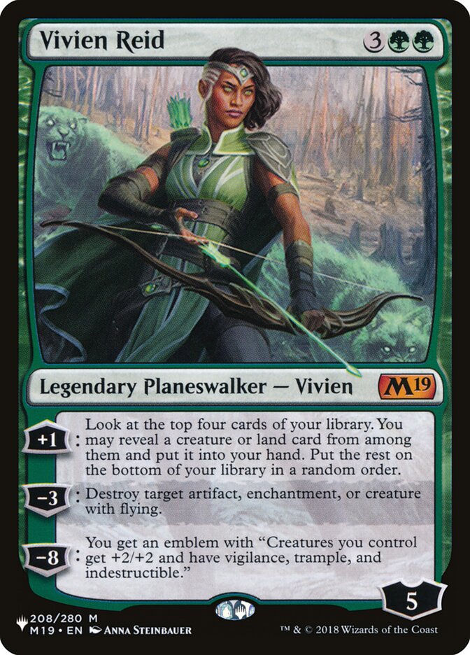 Vivien Reid [The List] MTG Single Magic: The Gathering    | Red Claw Gaming