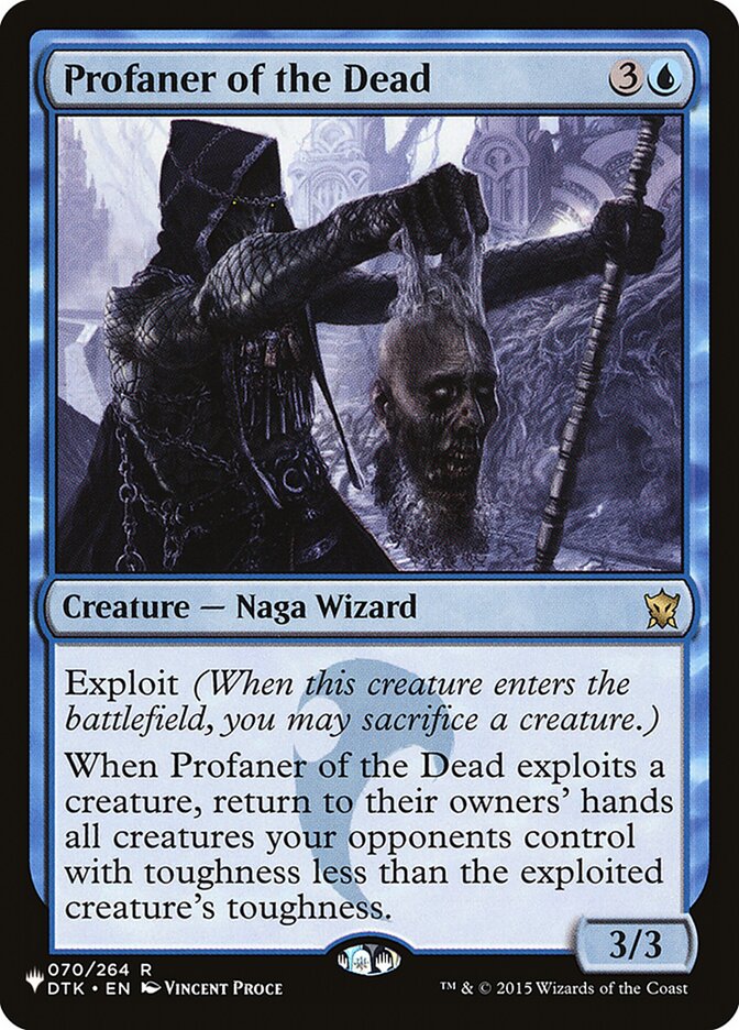Profaner of the Dead [The List] MTG Single Magic: The Gathering    | Red Claw Gaming
