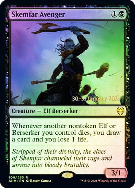 Skemfar Avenger [Kaldheim Prerelease Promos] MTG Single Magic: The Gathering | Red Claw Gaming