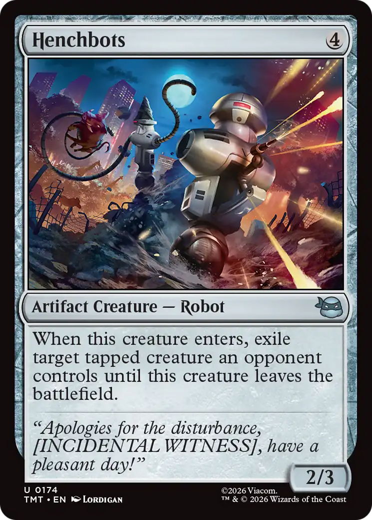 Henchbots [Teenage Mutant Ninja Turtles] MTG Single Magic: The Gathering | Red Claw Gaming