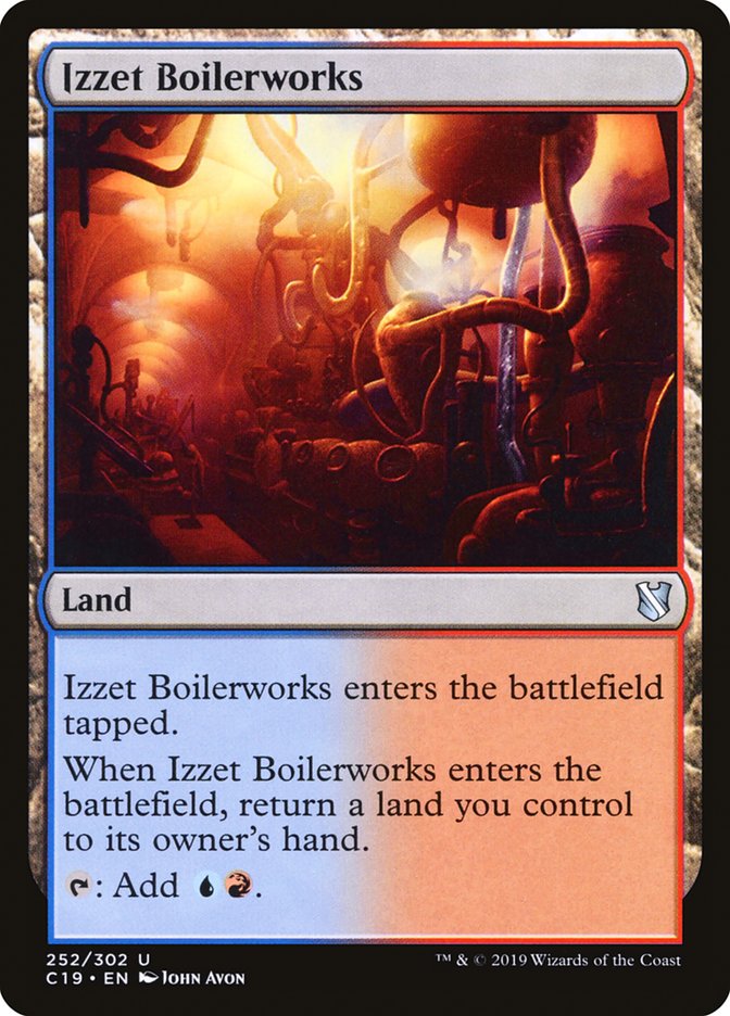 Izzet Boilerworks [Commander 2019] MTG Single Magic: The Gathering | Red Claw Gaming