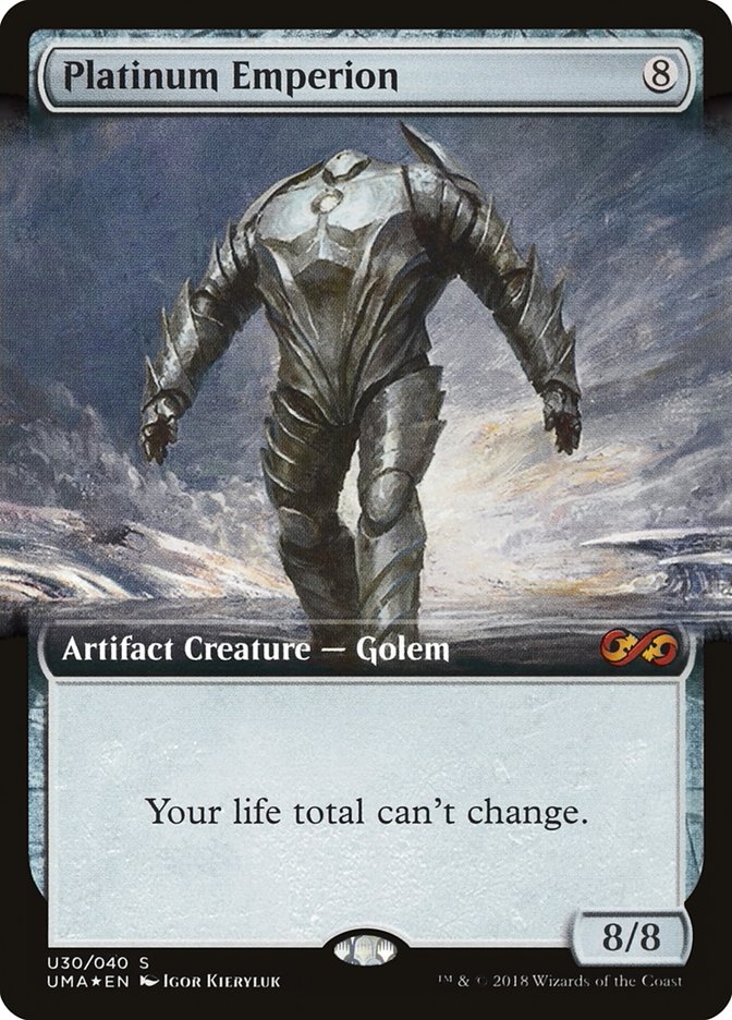 Platinum Emperion (Topper) [Ultimate Masters Box Topper] MTG Single Magic: The Gathering | Red Claw Gaming