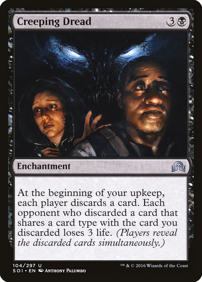 Creeping Dread [Shadows over Innistrad] MTG Single Magic: The Gathering | Red Claw Gaming