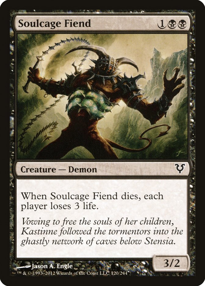 Soulcage Fiend [Avacyn Restored] MTG Single Magic: The Gathering | Red Claw Gaming