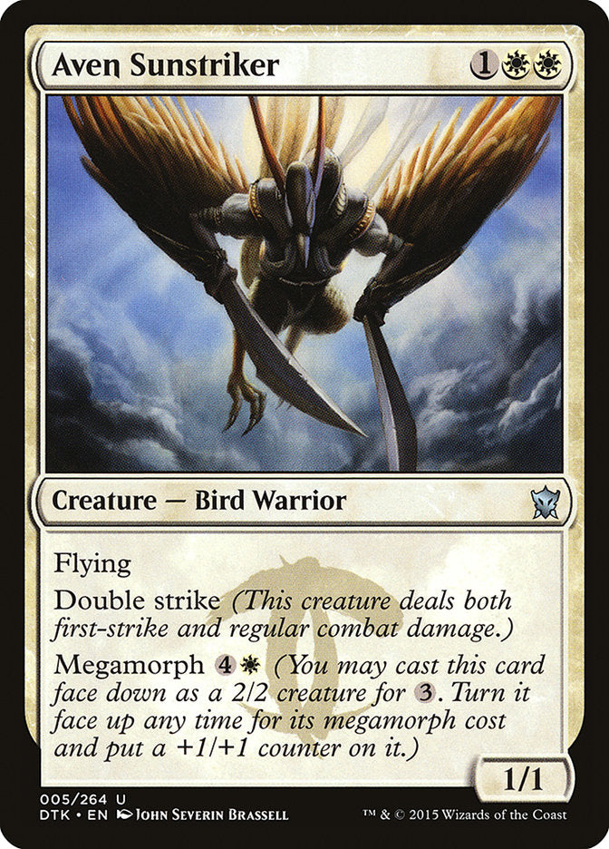 Aven Sunstriker [Dragons of Tarkir] MTG Single Magic: The Gathering | Red Claw Gaming